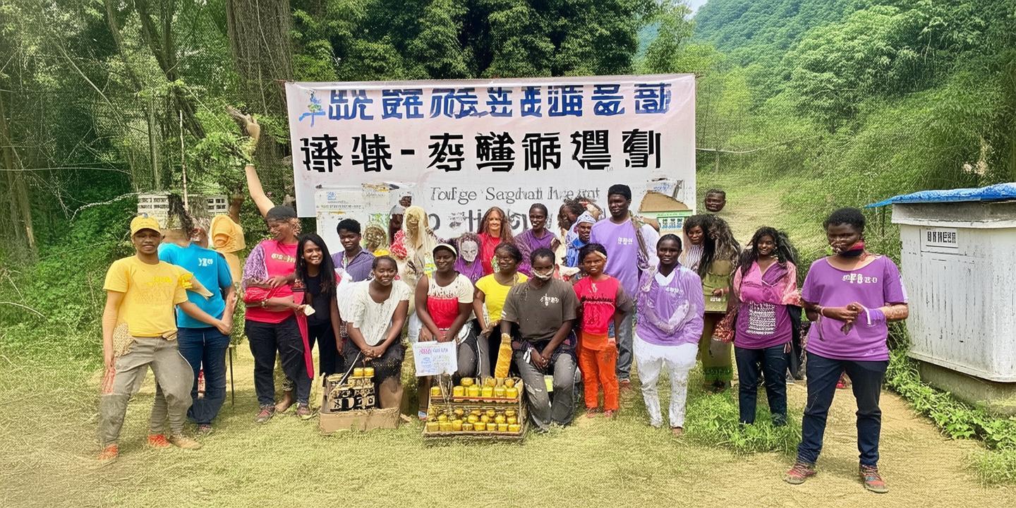 大悟县三里城镇大学生养蜂合作社成立,年产有机蜜20吨畅销全国
