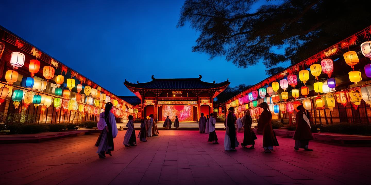 太白文化园《醉吟长安》国庆首演,夜幕下的诗意长安惊艳亮相